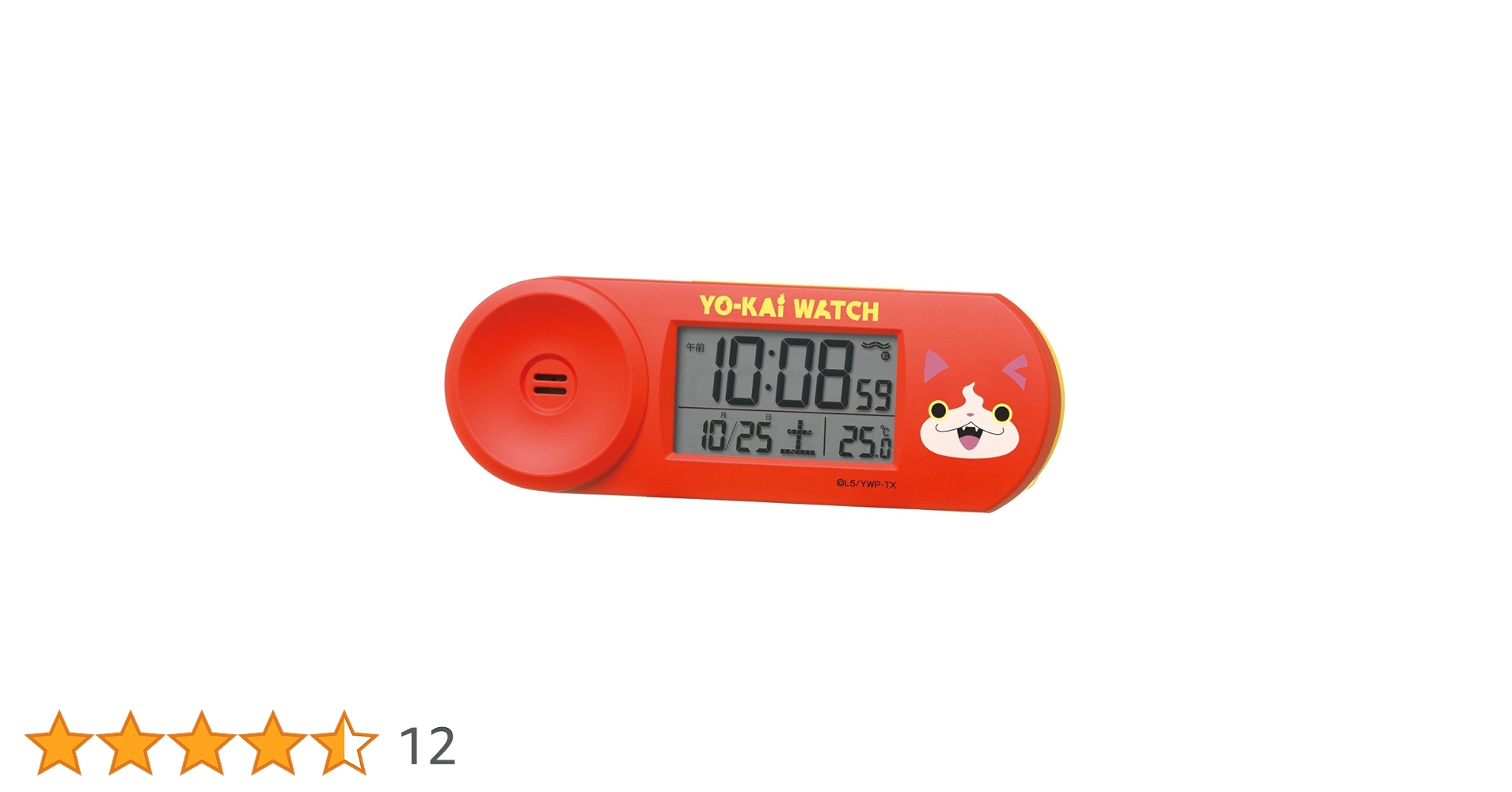 Amazon.co.jp: セイコークロック 置き時計 06:ジバニャン(赤